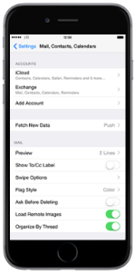 iPhone Exchange Setup iPhone Exchange Setup - step 8